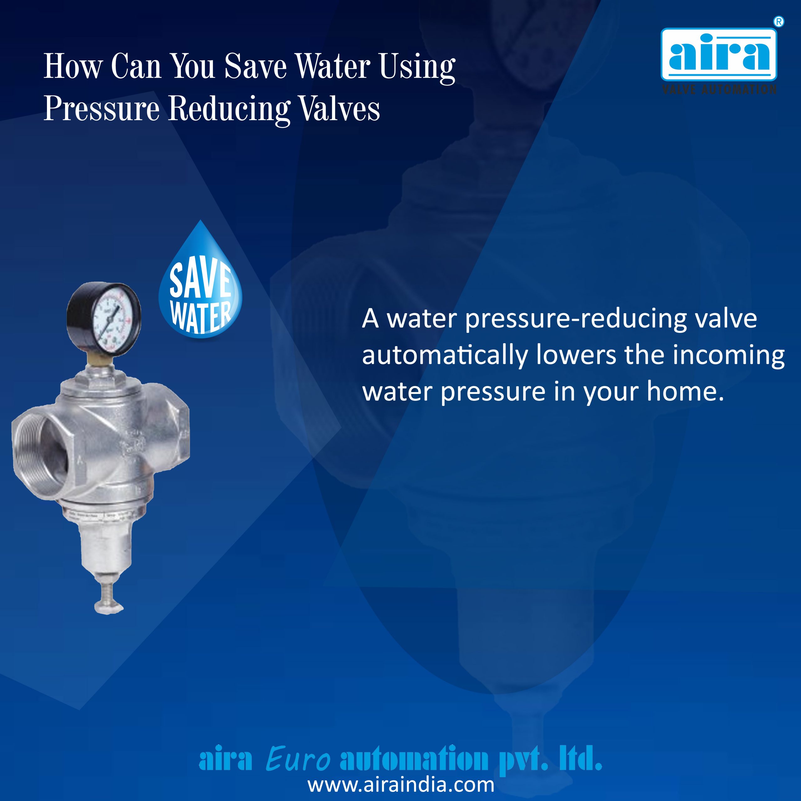 How Can You Save Water Using Pressure Reducing Valves