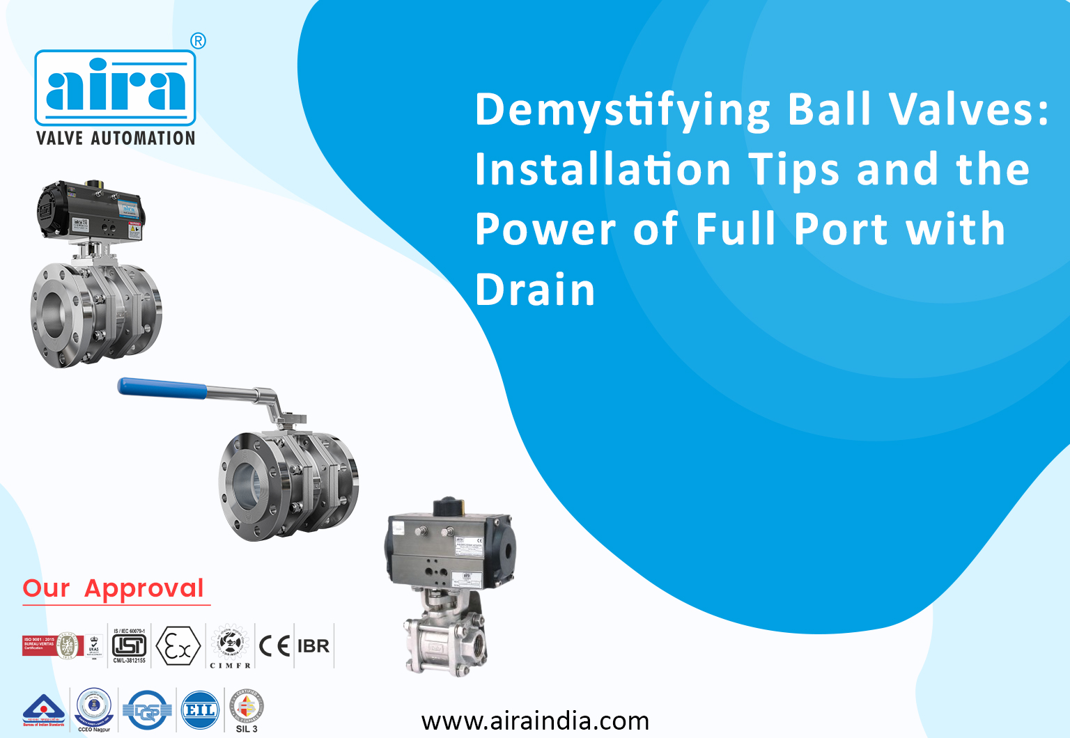 Deminstifying Ball Valves: The Power of Full Port with Drain and Installation Tips