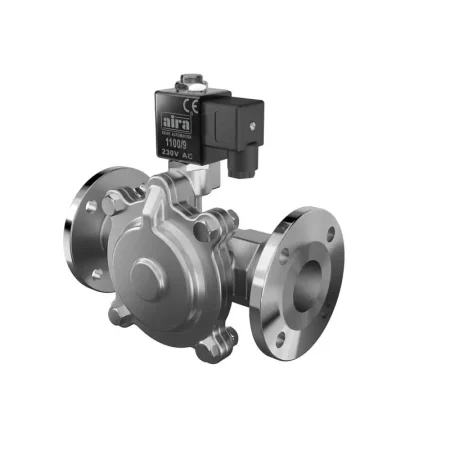 2-2 Way Pilot Operated Diaphragm Type Flanged Solenoid Valve