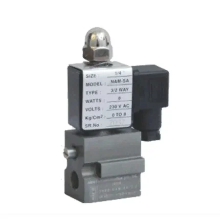 3-2 Way Direct Acting Solenoid Valve