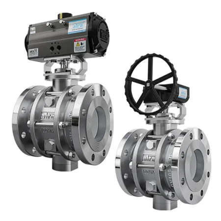 3 Piece External Trunnion Mounted Ball Valve