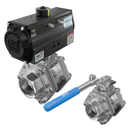 High Pressure 2000 PSI Screwed End Ball Valve