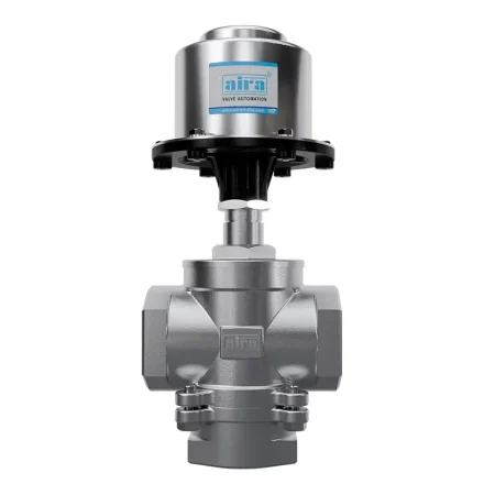 Mixing & Diverting SS Cap Medium Pressure Screwed Control Valve