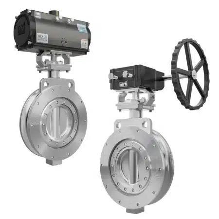 Tripple Offset Wafer Type Butterfly Valve