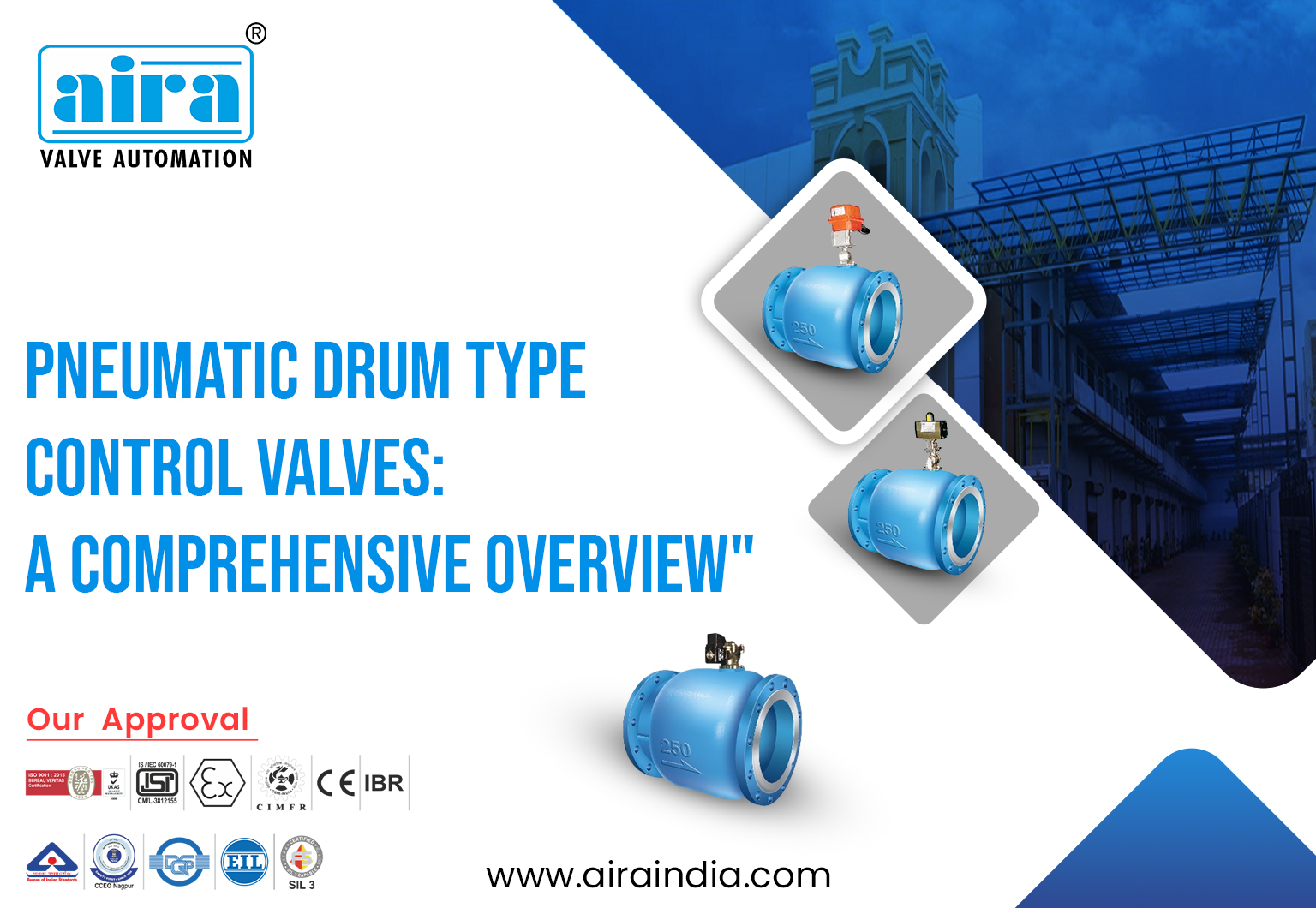 Pneumatic Drum Type Control Valves: A Comprehensive Overview