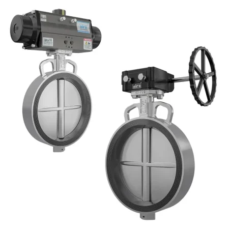 Rubber Lined Wafer Type Butterfly Valve